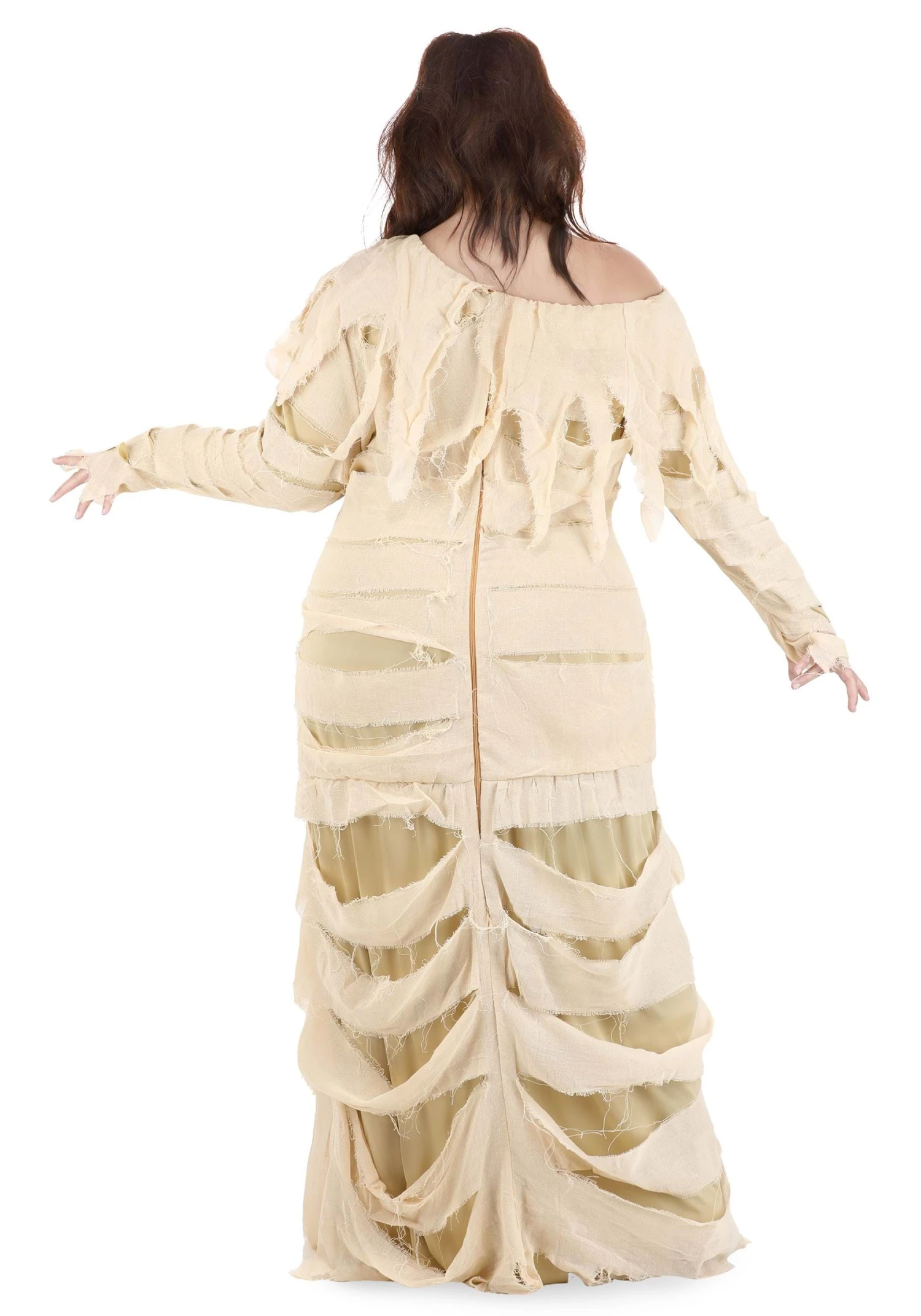 Women's Plus Size Full Length Mummy Costume 7 Women's Plus Size Full Length Mummy Costume - Image 5