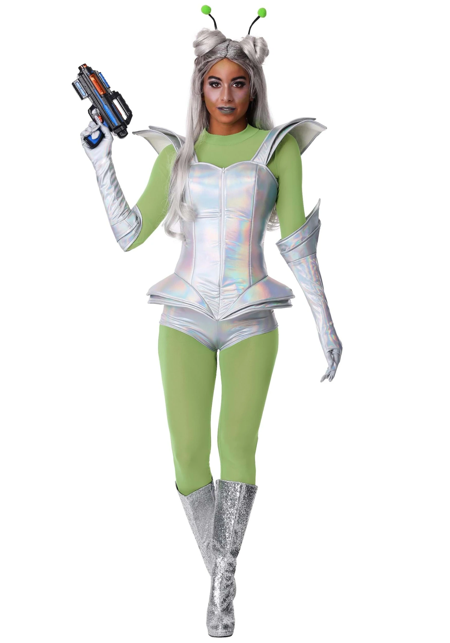 Women's Galactic Alien Babe Costume 7 Women's Galactic Alien Babe Costume - Image 5