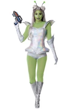 Women's Galactic Alien Babe Costume