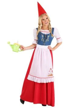 Garden Gnome Costume For Women 7 Garden Gnome Costume For Women -Halloween Costumes womens garden gnome costume 3