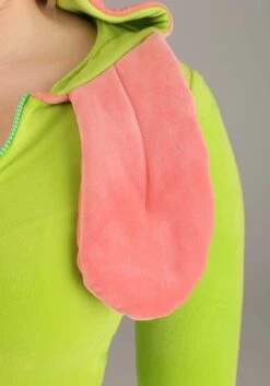 Ghostbusters Slimer Hoodie Women's Costume 12 Ghostbusters Slimer Hoodie Women's Costume -Halloween Costumes womens ghostbusters slimer hoodie costume alt 4