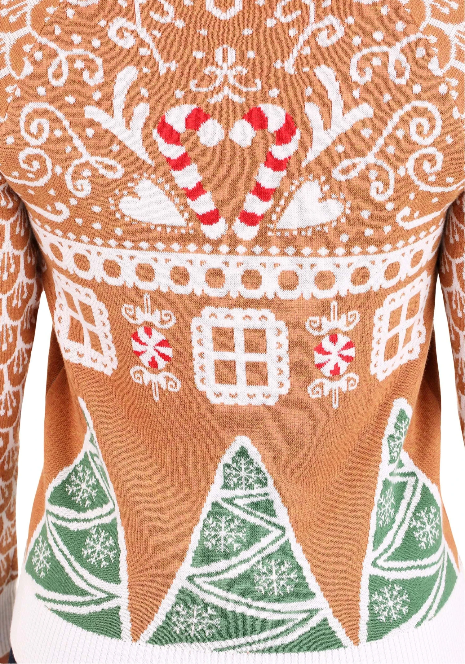 Women's Gingerbread House Ugly Christmas Sweater 14 Women's Gingerbread House Ugly Christmas Sweater - Image 12
