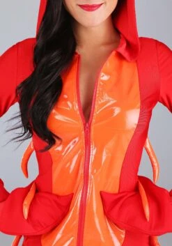 Glamorous Lobster Costume For Women 10 Glamorous Lobster Costume For Women -Halloween Costumes womens glamorous lobster costume alt 1
