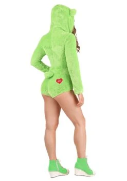 Good Luck Bear Romper Women's Costume -Halloween Costumes womens good luck bear romper costume alt 7