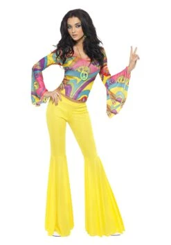 Smiffys Women's Groovy Gal Costume 7 Smiffys Women's Groovy Gal Costume -Halloween Costumes womens groovy gal costume alternate