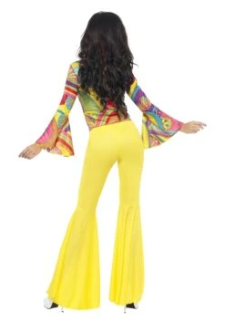 Smiffys Women's Groovy Gal Costume 8 Smiffys Women's Groovy Gal Costume -Halloween Costumes womens groovy gal costume back