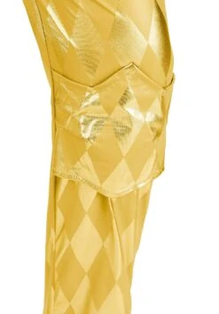 Women's Harley Quinn Gold Overalls Costume 21 Women's Harley Quinn Gold Overalls Costume -Halloween Costumes womens harley quinn gold overalls costume alt 3