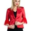 Opposuits Harley Quinn Costume Suit Blazer For Women -Halloween Costumes womens harley quinn suit blazer