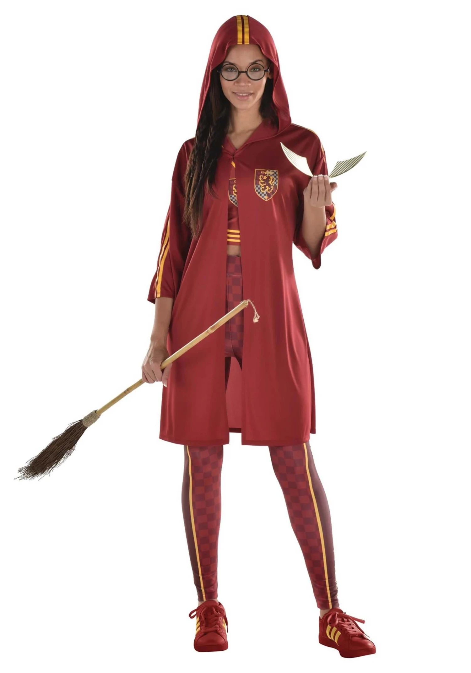 AMSCAN Women's Harry Potter Gryffindor Quidditch Costume 3 AMSCAN Women's Harry Potter Gryffindor Quidditch Costume