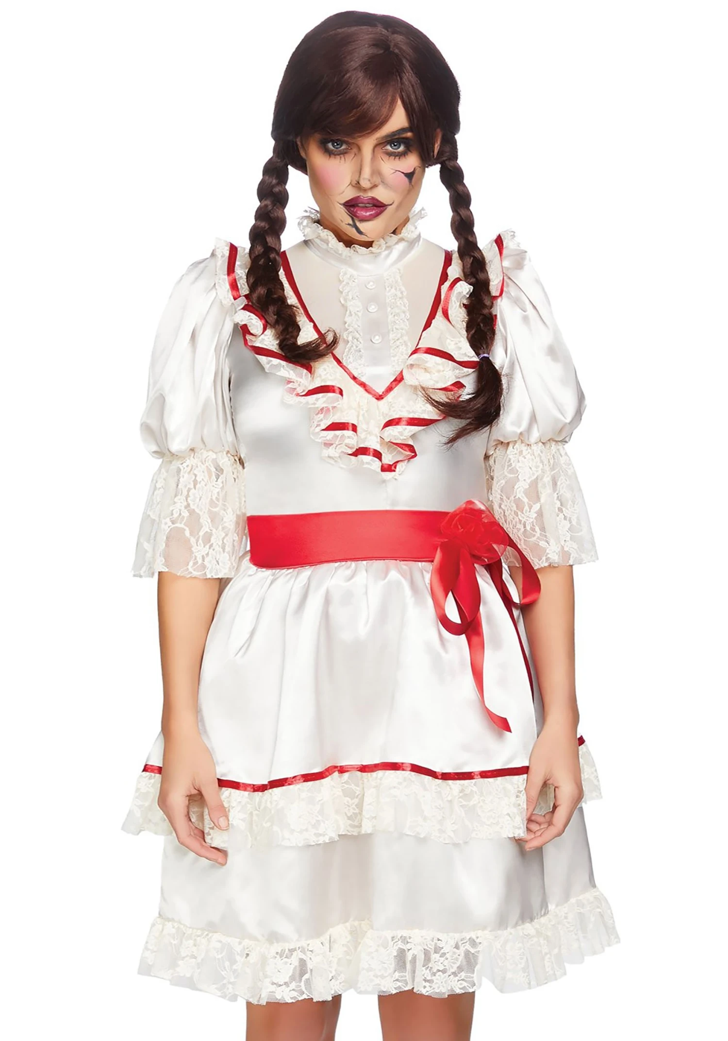 LEG AVENUE Haunted Doll Dress Women's Costume 5 LEG AVENUE Haunted Doll Dress Women's Costume - Image 3