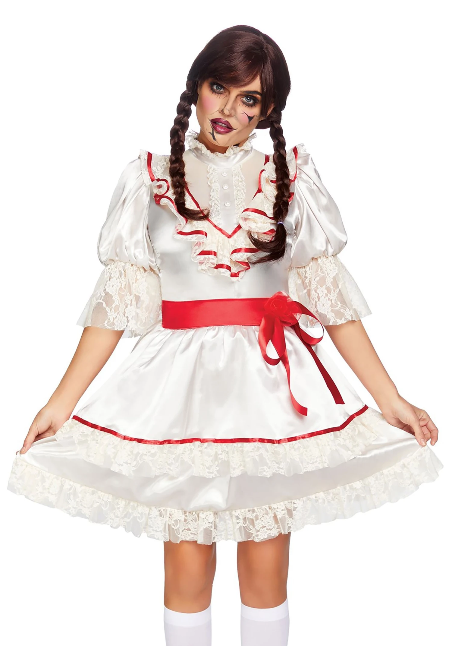 LEG AVENUE Haunted Doll Dress Women's Costume 3 LEG AVENUE Haunted Doll Dress Women's Costume