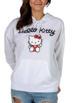 /Women's Hello Kitty Cosplay Hoodie 8 /Women's Hello Kitty Cosplay Hoodie -Halloween Costumes womens hello kitty cosplay hoodie alt 2