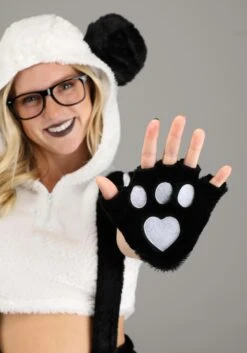 Hip Panda Costume For Women -Halloween Costumes womens hip panda costume alt 3