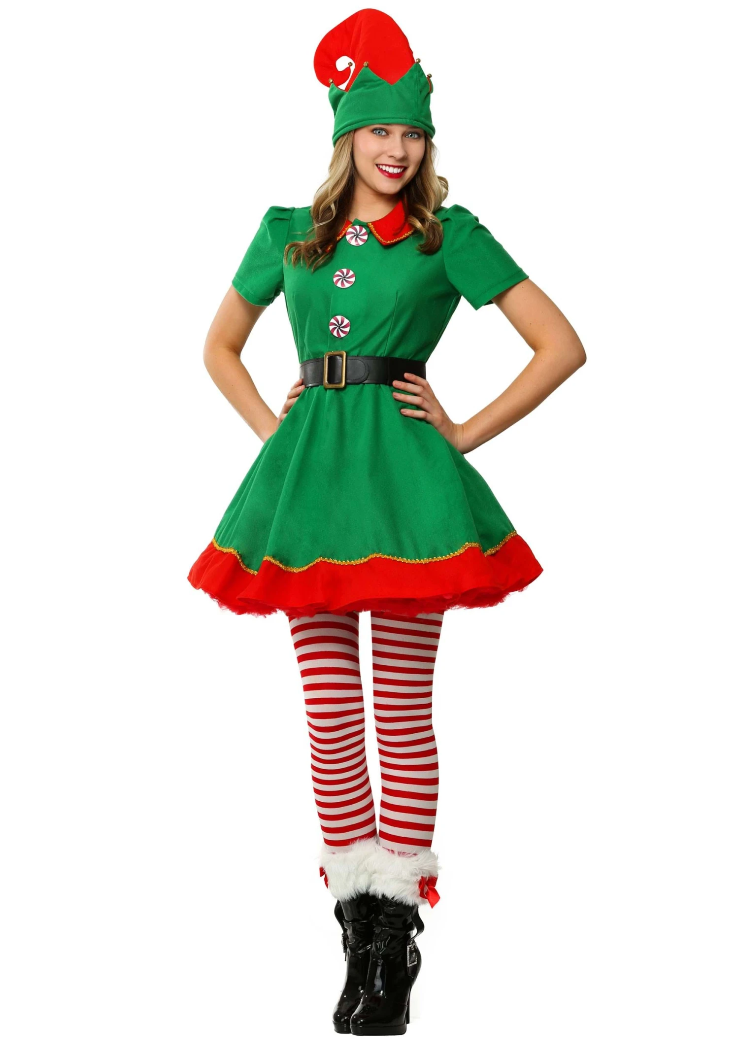 Holiday Elf Women's Costume 11 Holiday Elf Women's Costume - Image 9