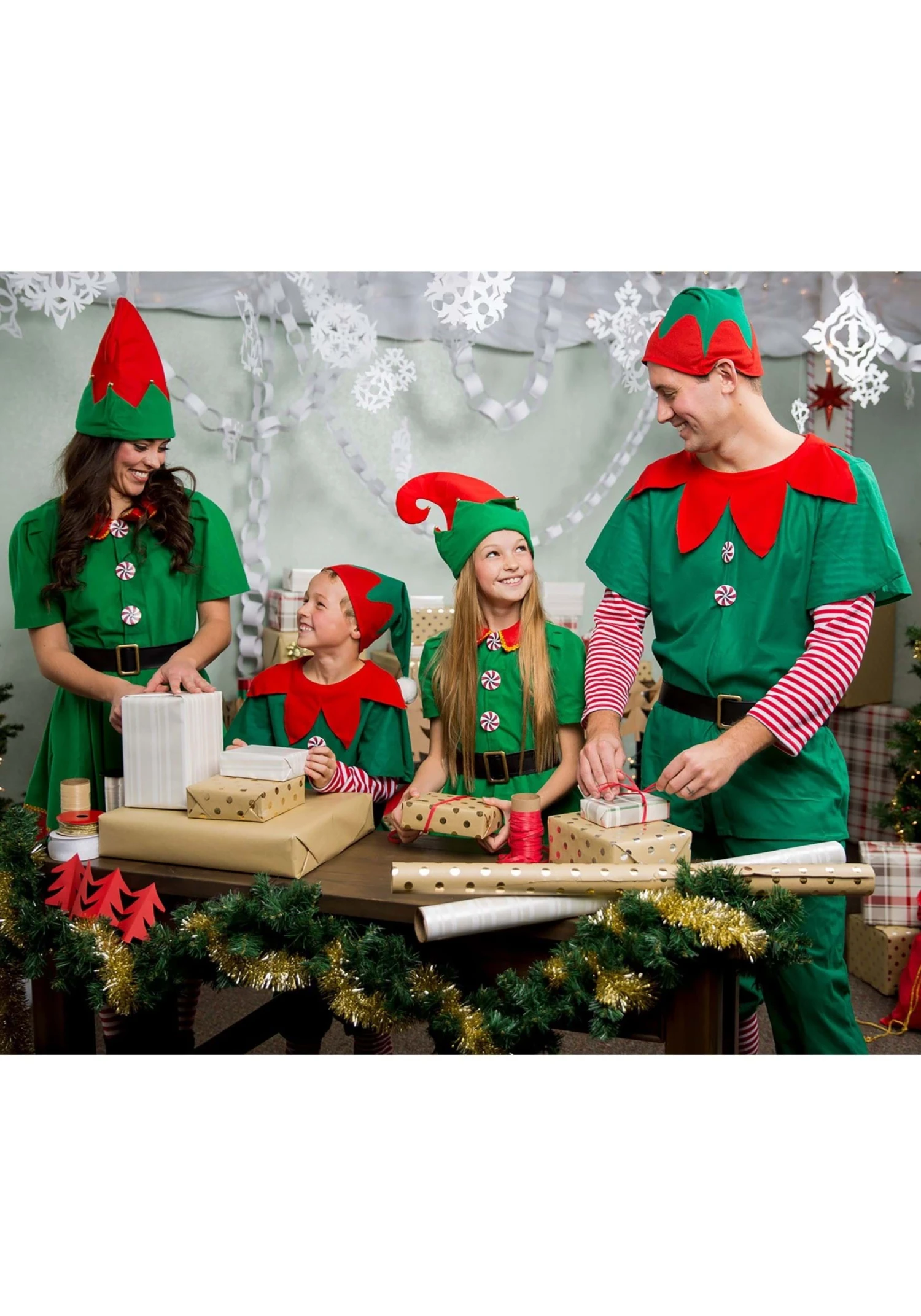 Holiday Elf Women's Costume 4 Holiday Elf Women's Costume - Image 2