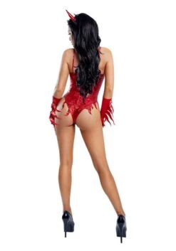 Hot As Hades Costume For Women -Halloween Costumes womens hot as hades costume alt 1
