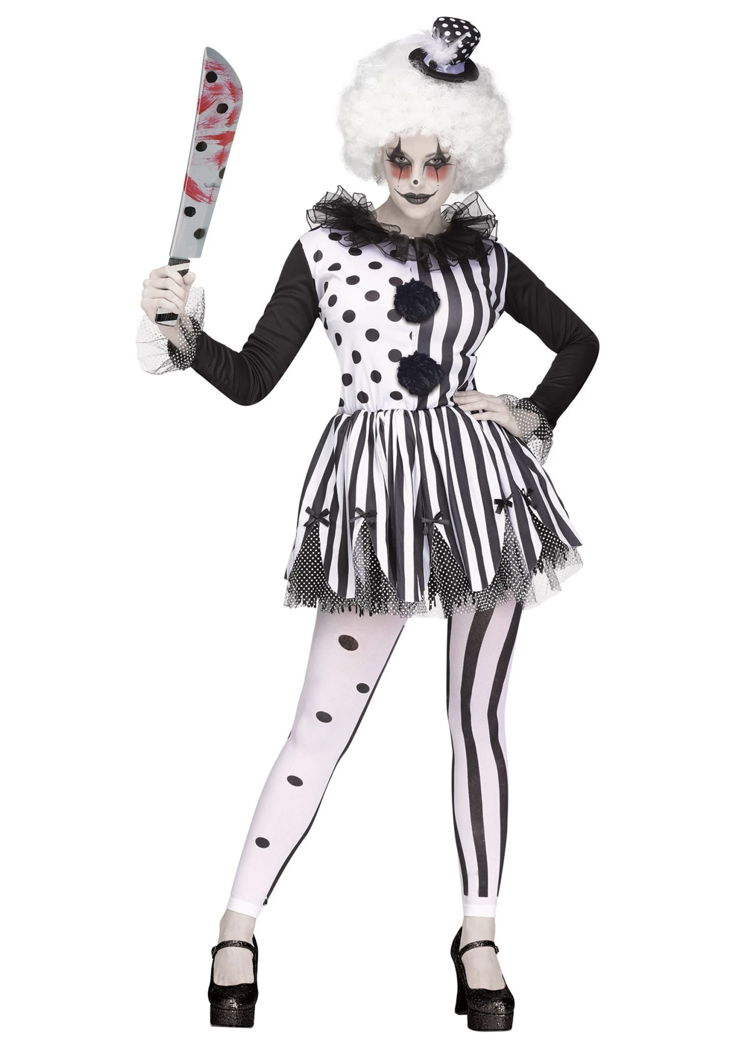 Fun World Killer Clown Women's Costume 3 Fun World Killer Clown Women's Costume