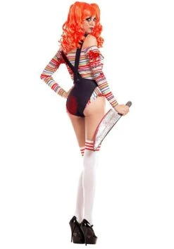 Women's Evil Doll Costume 5 Women's Evil Doll Costume -Halloween Costumes womens killer doll costume alt 1 1