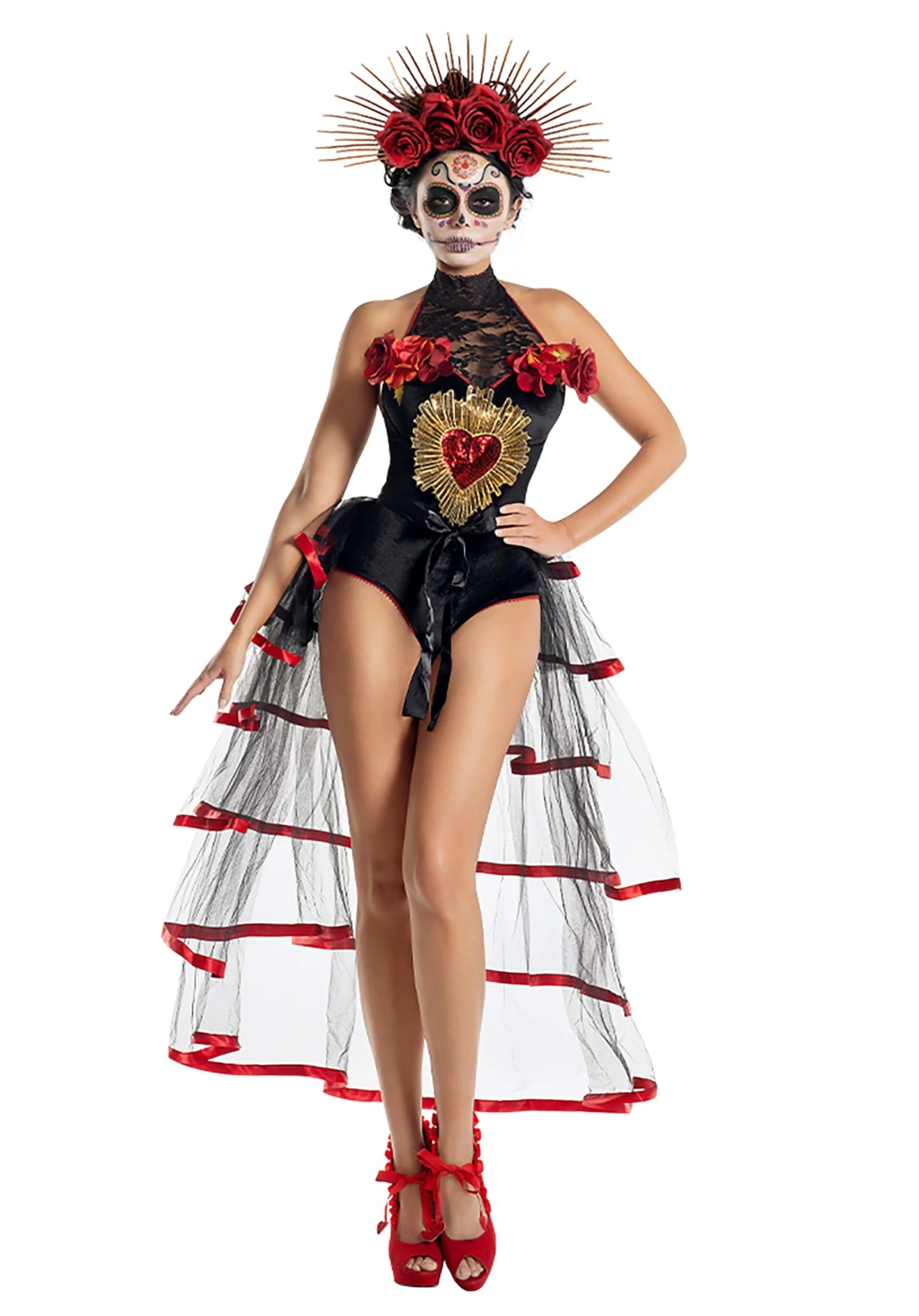 Women's La Muerta Costume 3 Women's La Muerta Costume