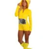 Teletubbies Laa-Laa Romper Women's Costume 1 Teletubbies Laa-Laa Romper Women's Costume -Halloween Costumes womens laa laa teletubbies romper