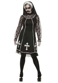 Lace Nun Costume For Women