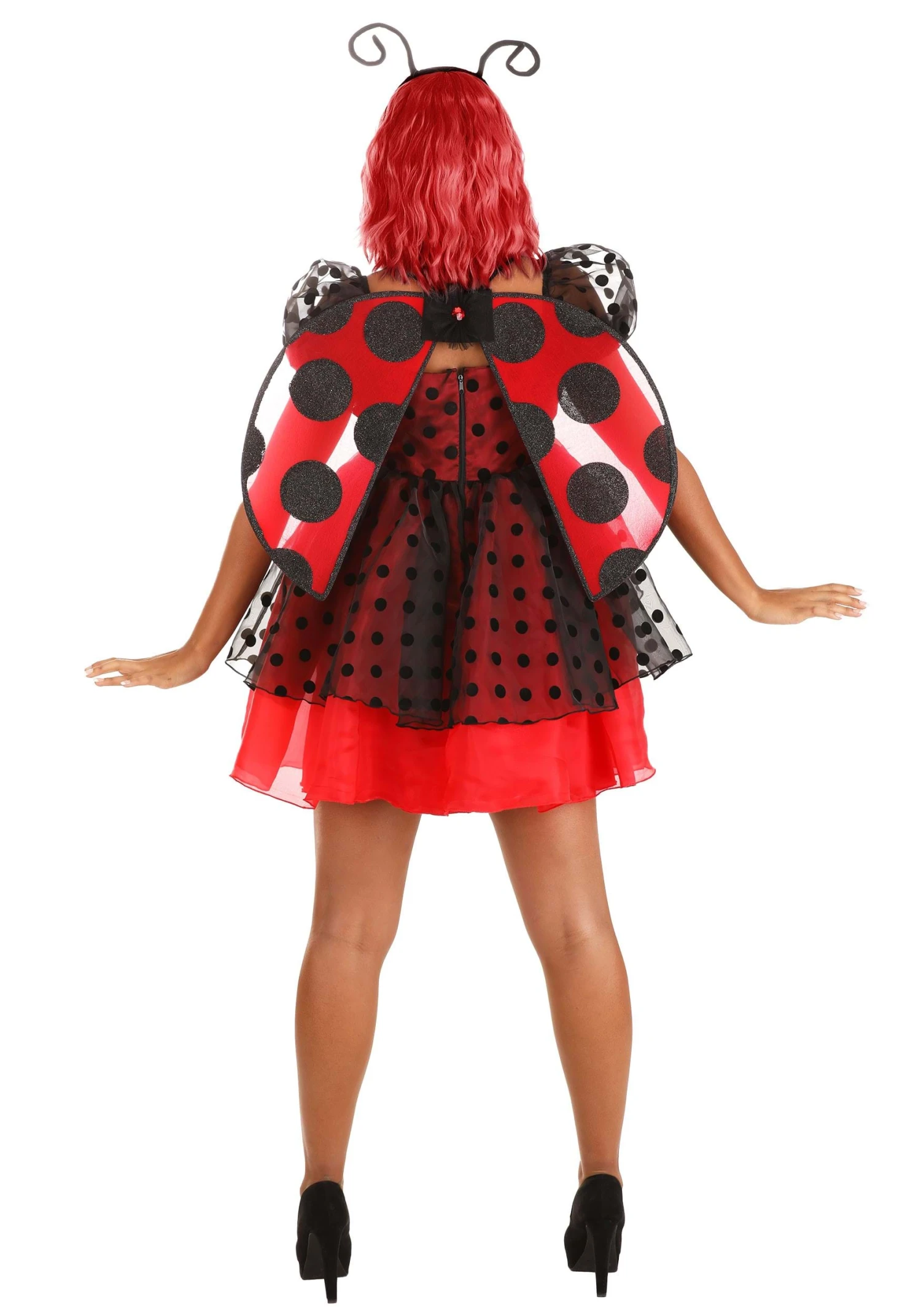 Flirty Ladybug Women's Costume Dress 4 Flirty Ladybug Women's Costume Dress - Image 2