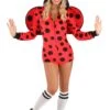 Ladybug Costume Romper For Women 1 Ladybug Costume Romper For Women -Halloween Costumes womens ladybug costume romper