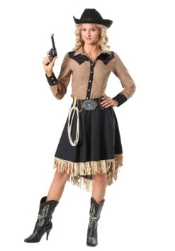 Women's Plus Size Lasso'n Cowgirl Costume