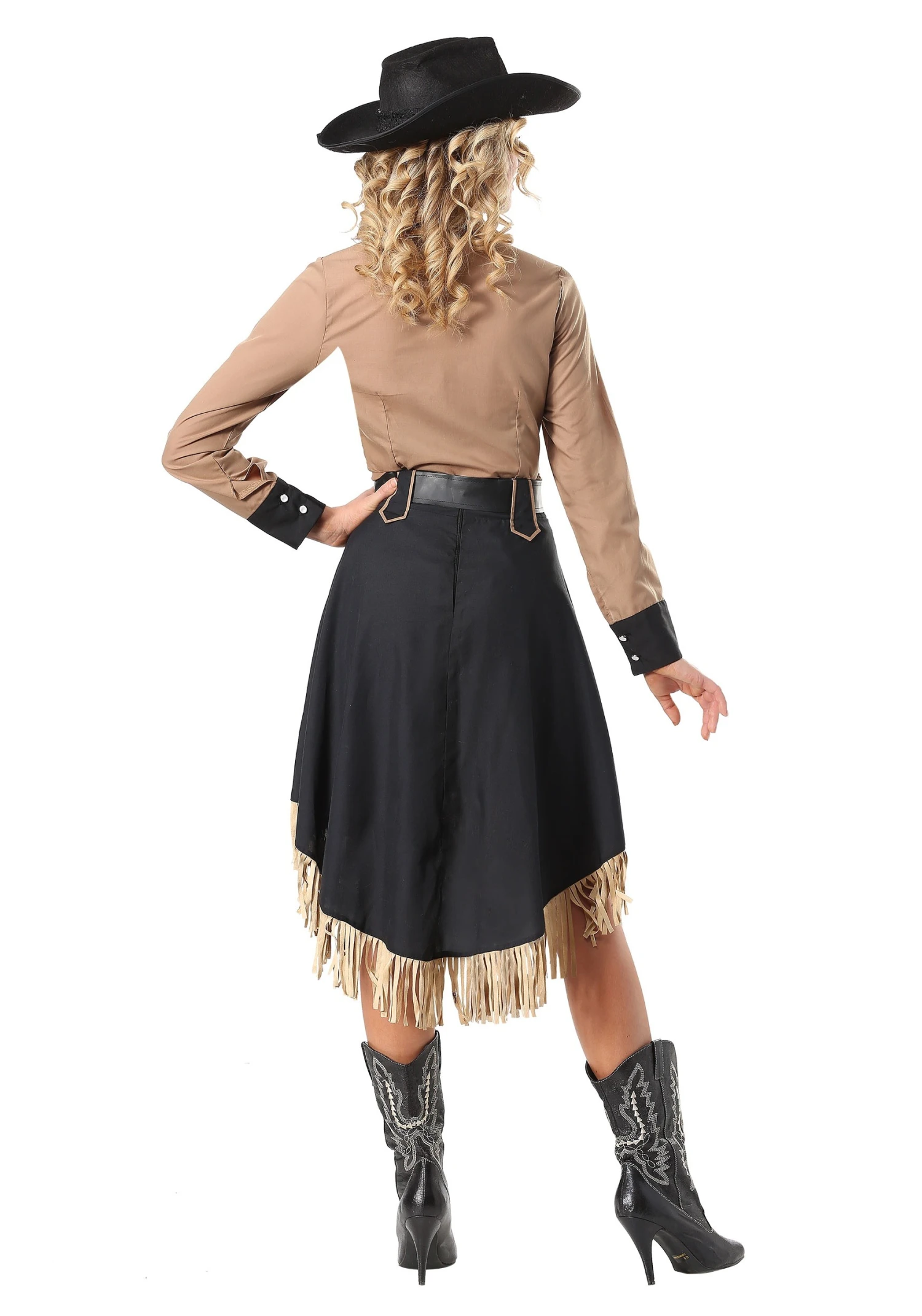Women's Plus Size Lasso'n Cowgirl Costume 4 Women's Plus Size Lasso'n Cowgirl Costume - Image 2