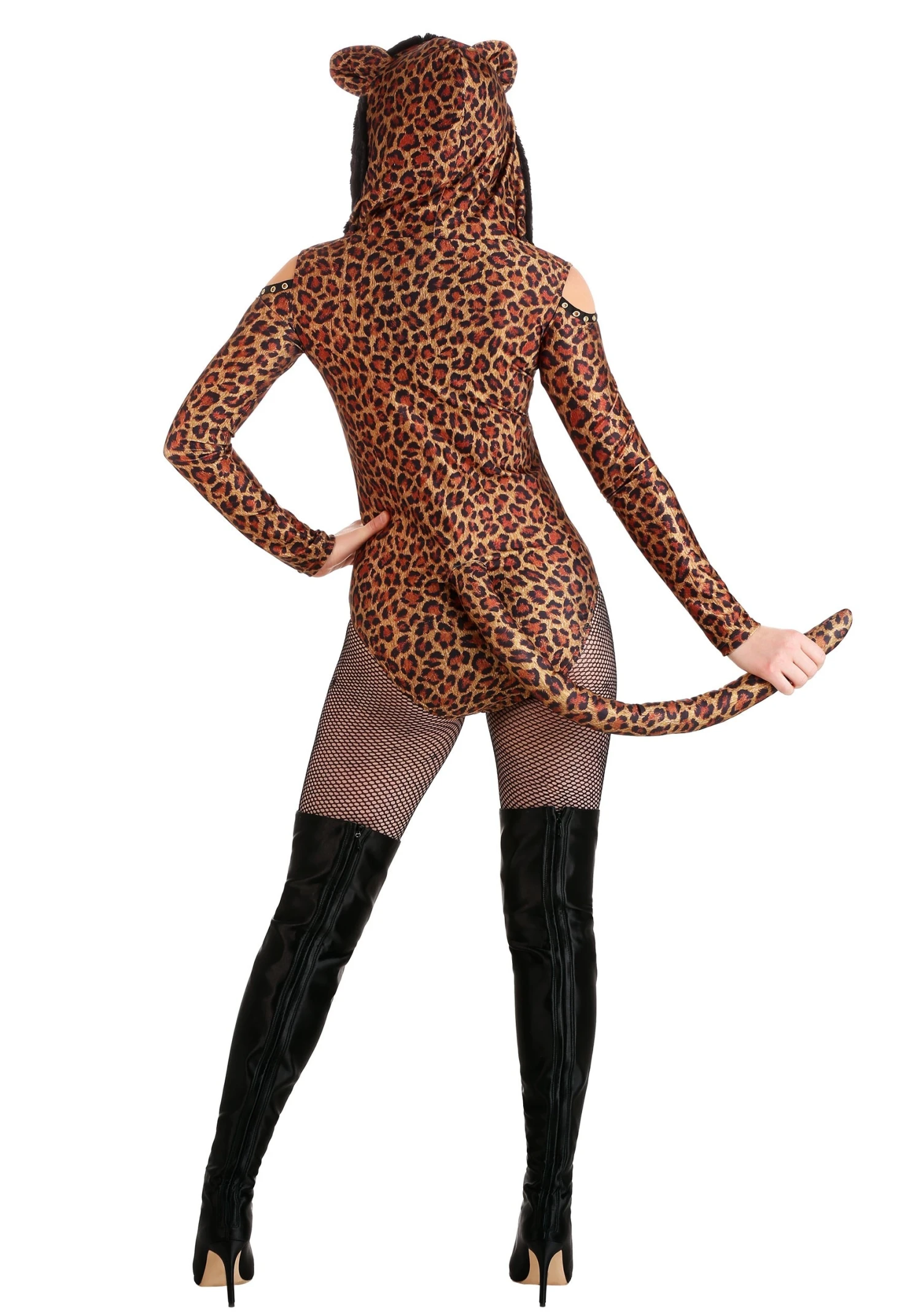 Leopard Leotard Women's Costume 4 Leopard Leotard Women's Costume - Image 2