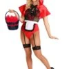 Sexy Little Red Romper Costume For Women 1 Sexy Little Red Romper Costume For Women -Halloween Costumes womens little red romper costume