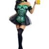 Lucky Beer Girl Costume For Women -Halloween Costumes womens lucky beer girl costume
