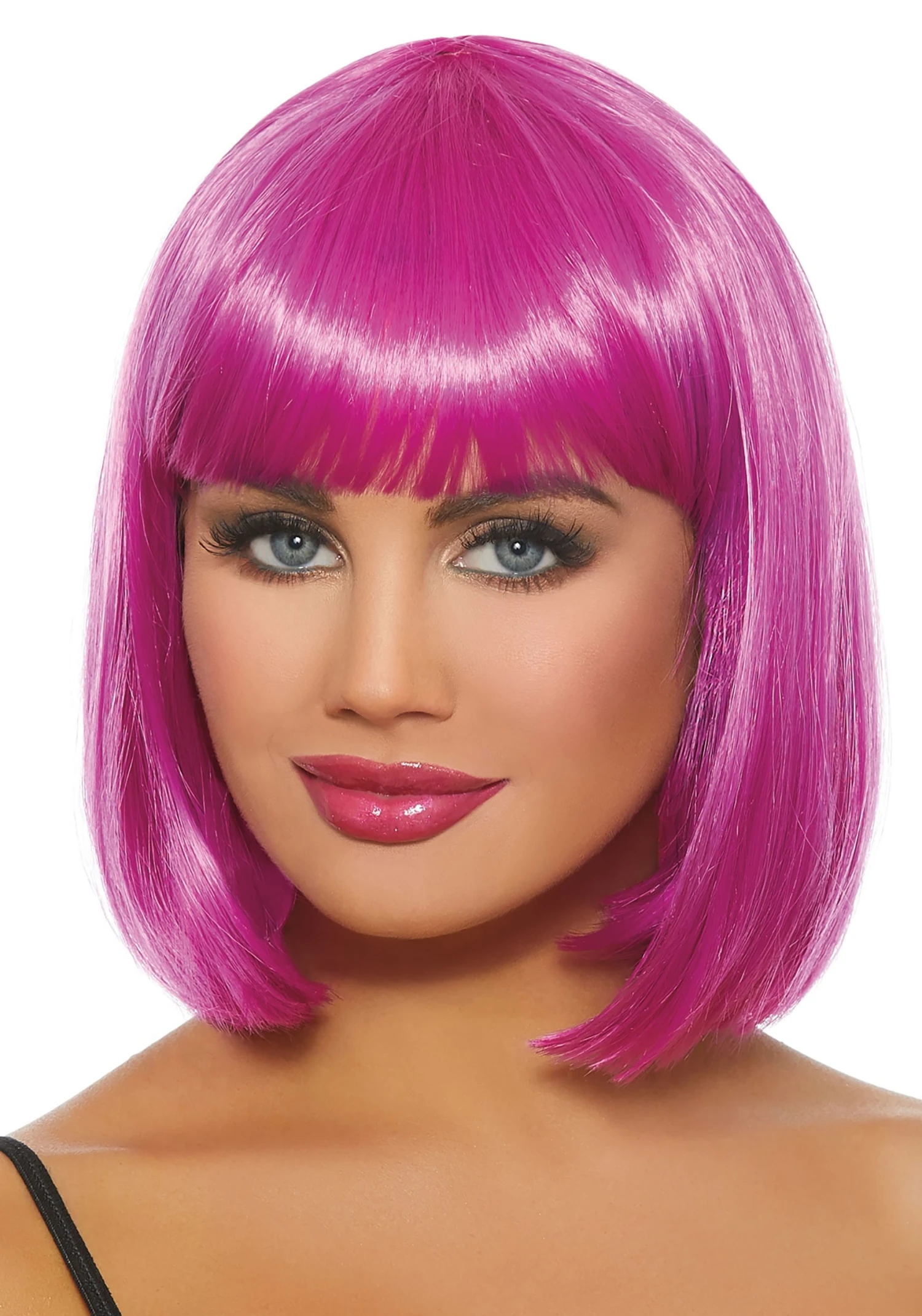 Dreamgirl Magenta Bob Wig 3 Dreamgirl Magenta Bob Wig