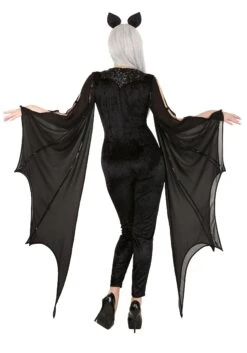 Midnight Bat Costume For Women 6 Midnight Bat Costume For Women -Halloween Costumes womens midnight bat costume alt 1