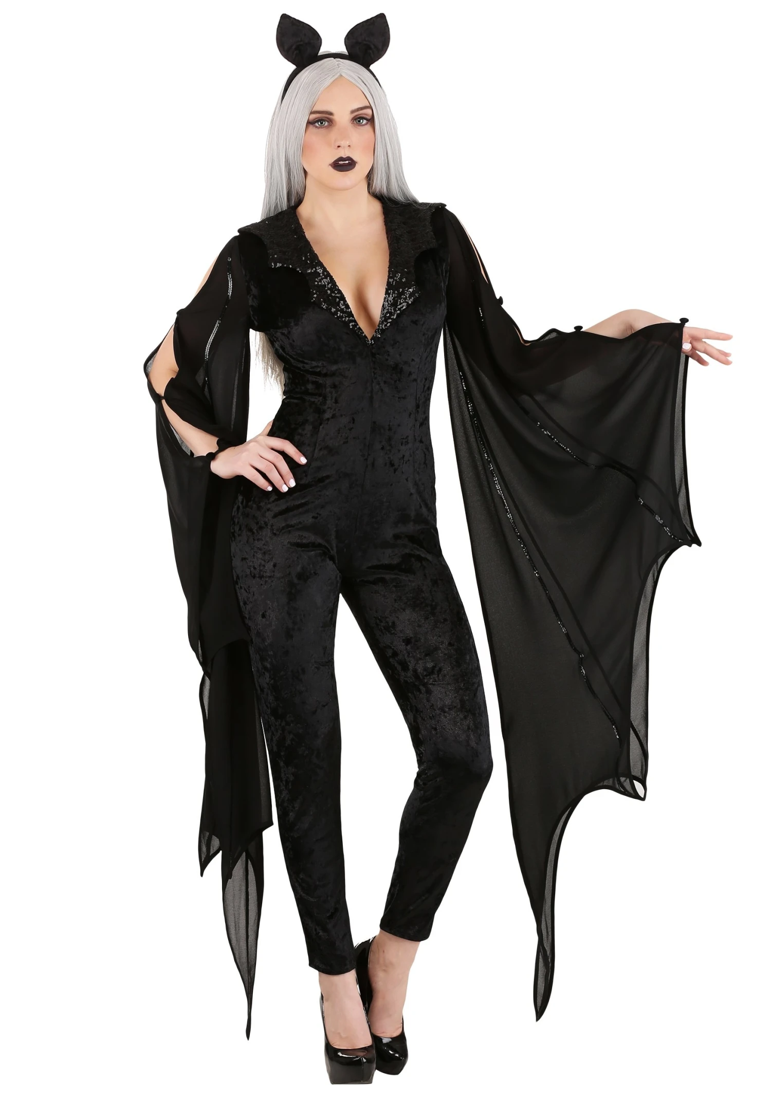 Midnight Bat Costume For Women 5 Midnight Bat Costume For Women - Image 3