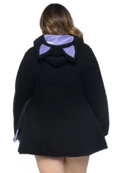 LEG AVENUE Adult's Poncho Plus Size Moonlight Bat Costume -Halloween Costumes womens moonlight bat costume alt 3