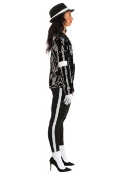 Michael Jackson Moonwalk Costume For Women -Halloween Costumes womens moonwalk michael jackson costume alt 10