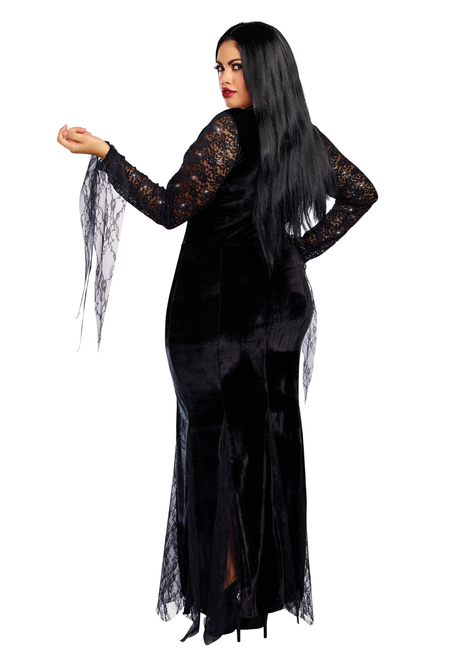 Dreamgirl Plus Size Women's Mortuary Mama Costume 4 Dreamgirl Plus Size Women's Mortuary Mama Costume - Image 2