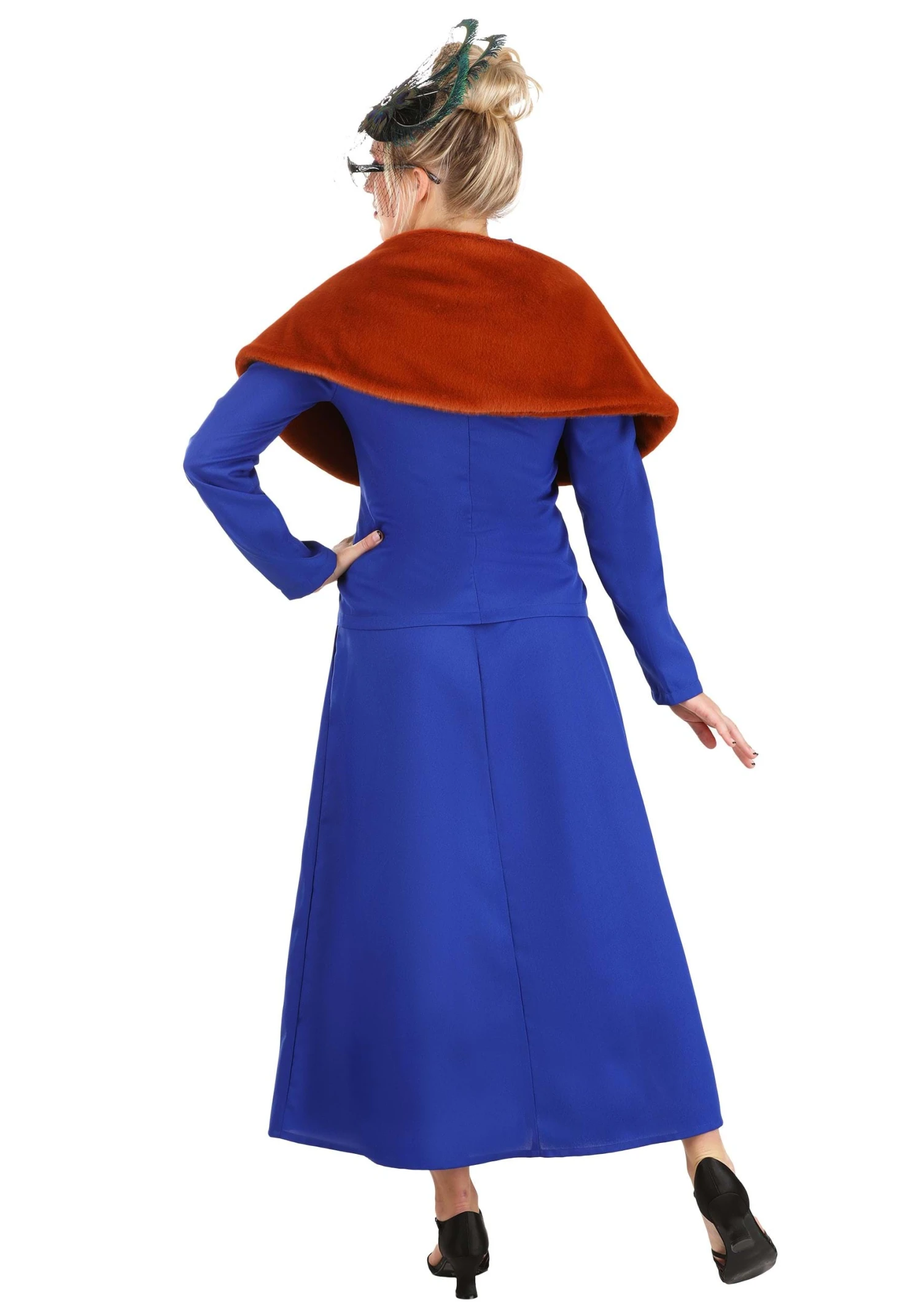 Mrs. Peacock Clue Costume For Women 3 Mrs. Peacock Clue Costume For Women
