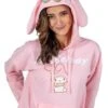 My Melody Women's Cosplay Hoodie -Halloween Costumes womens my melody cosplay hoodie