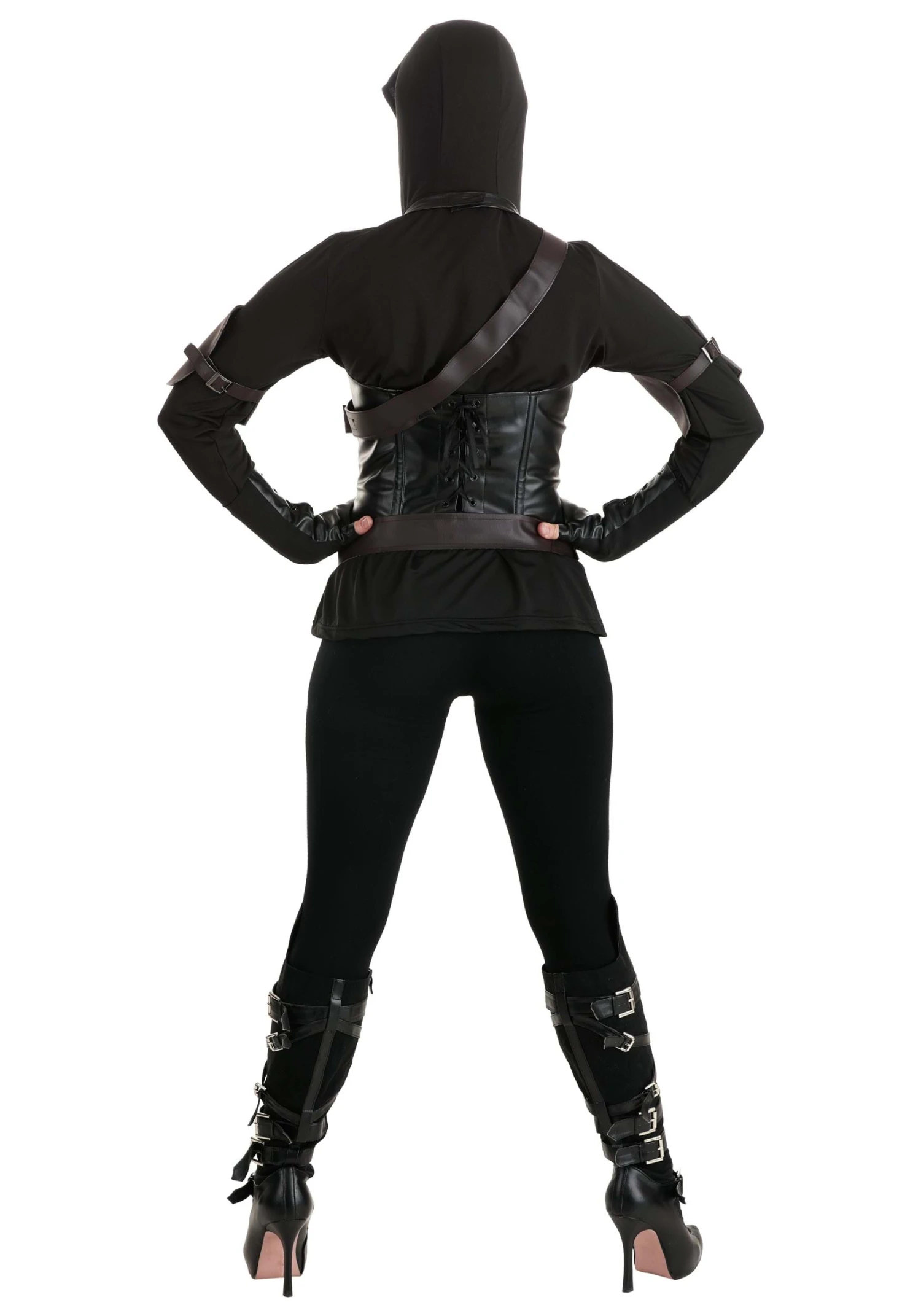 Shadow Ninja Assassin Costume For Women 5 Shadow Ninja Assassin Costume For Women - Image 3