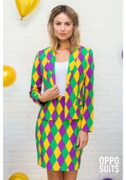 Womens Opposuits Harlequeen Suit
