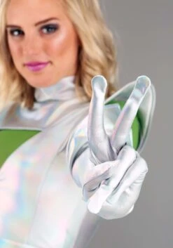 Outer Space Alien Women's Costume -Halloween Costumes womens outer space alien costume alt 6