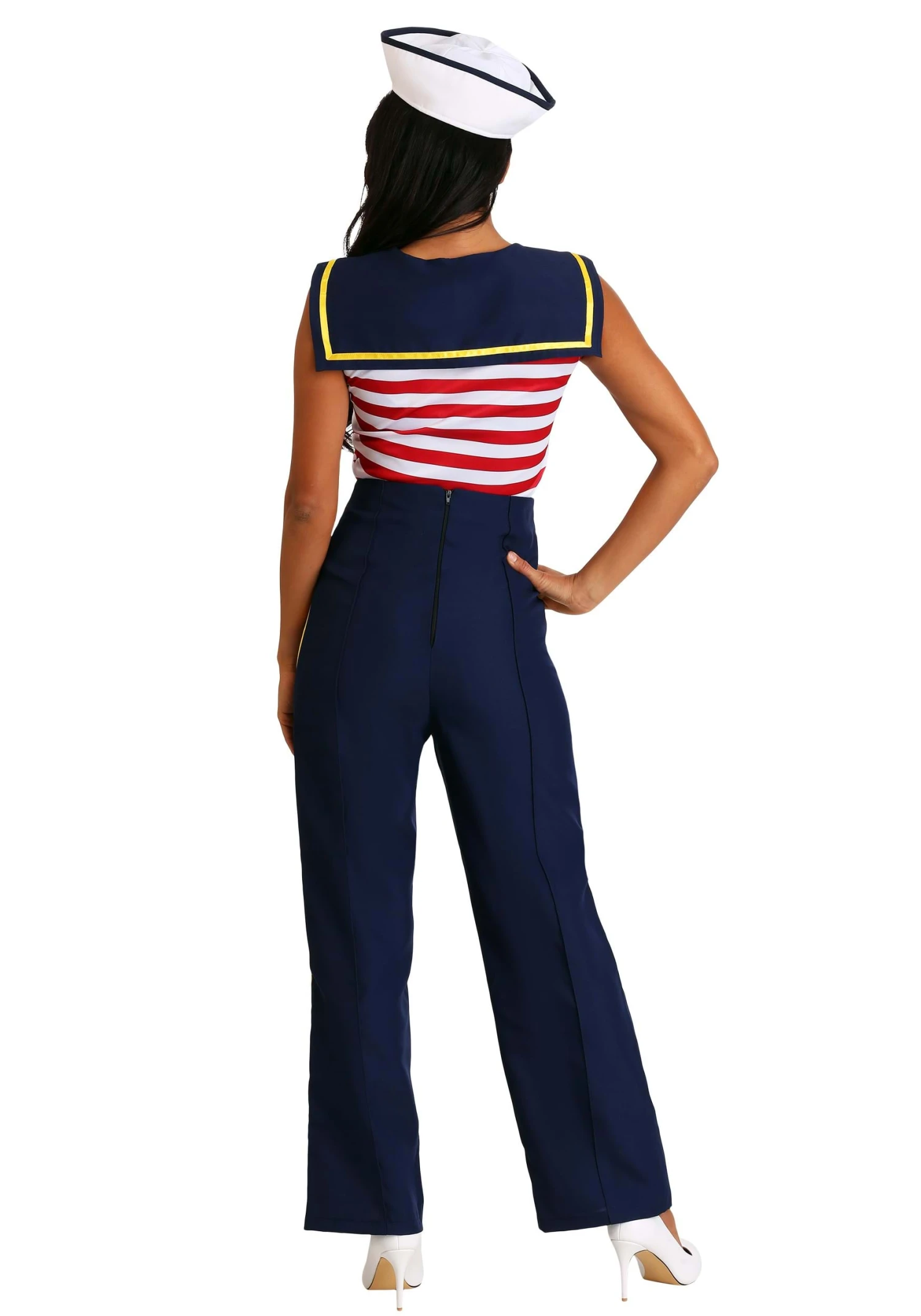 Perfect Pin Up Sailor Costume For Women 4 Perfect Pin Up Sailor Costume For Women - Image 2