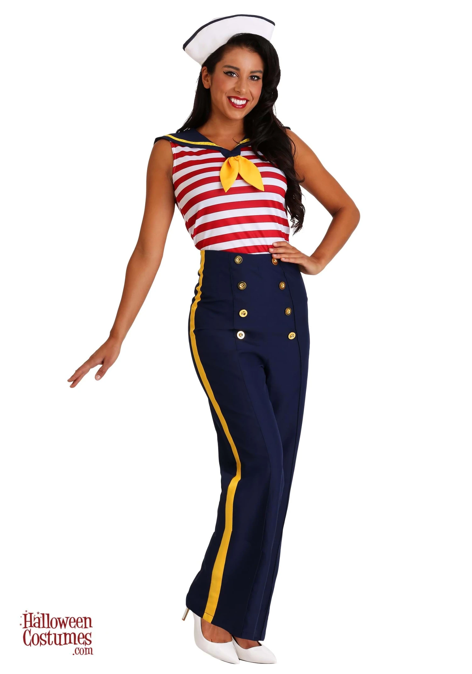 Perfect Pin Up Sailor Costume For Women 6 Perfect Pin Up Sailor Costume For Women - Image 4