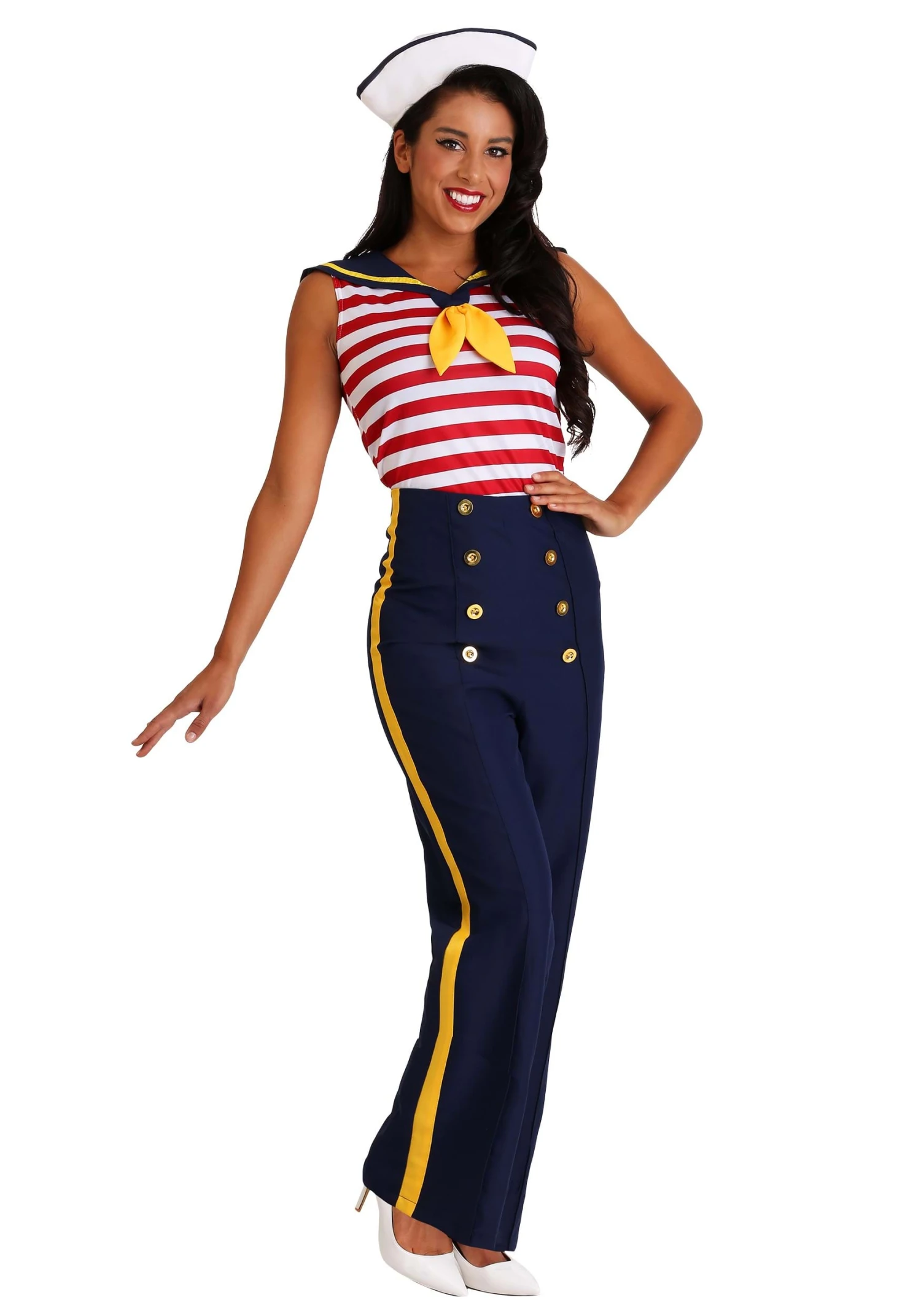 Perfect Pin Up Sailor Costume For Women 3 Perfect Pin Up Sailor Costume For Women