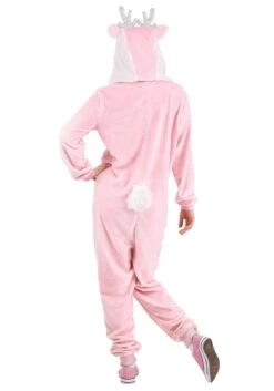 Pink Deer Costume For Women -Halloween Costumes womens pink deer costume alt 1