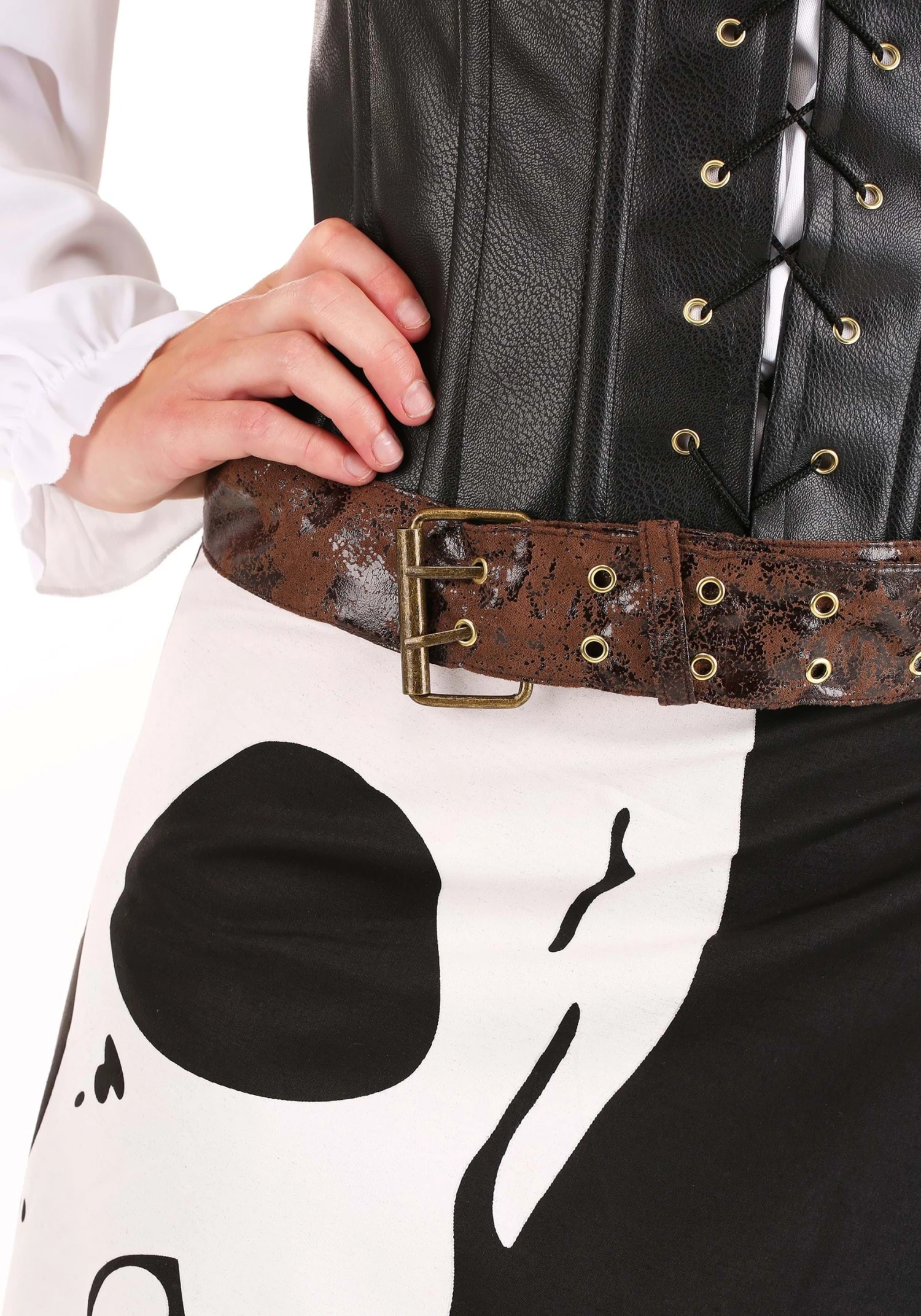 Skeleton Flag Rogue Pirate Costume For Women 8 Skeleton Flag Rogue Pirate Costume For Women - Image 6