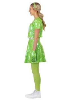 Women's Pixar Monsters Inc. Mike Wazowski Costume 12 Women's Pixar Monsters Inc. Mike Wazowski Costume -Halloween Costumes womens pixar monsters inc mike wazowski costume alt 2