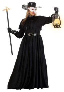 Plague Doctor Costume For Women -Halloween Costumes womens plague doctor costume alt 1